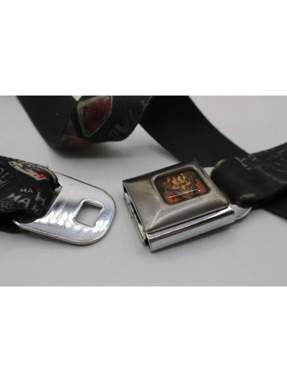 Buckle-Down Joker Seatbelt Belt Adjust DC Comics Twisted Graphic Y2K Retro Pop